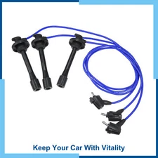 Pack (3) Car Spark Plug Coil Wires Harness Cable 5mm for Toyota Tacoma 1995-2004