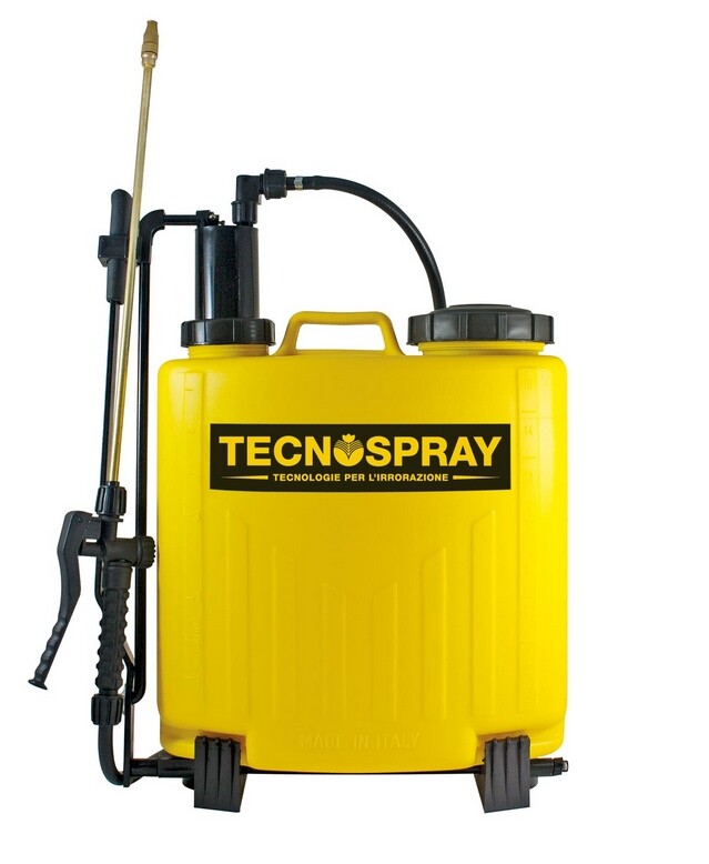 Pompa a zaino TECNOSPRAY Z20/249 lancia in ottone capacita' 20 L 1.20m di tubo