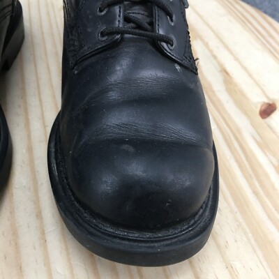 Dunham Boots Mens 7 Combat Black Leather Lace Up Comfort  display picture 1