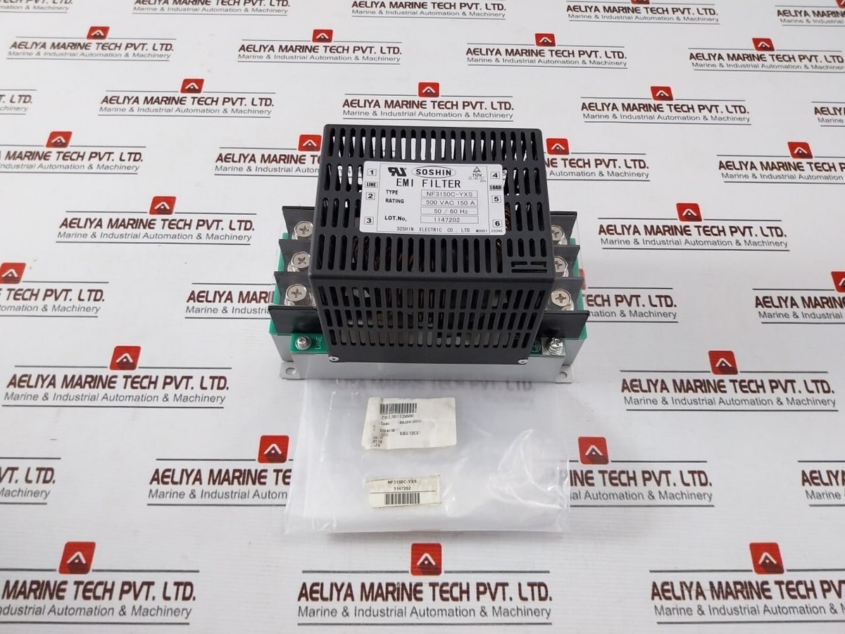 Soshin Electric NF3150C-YXS EMI Filter 500 VAC, 150A 50/60HZ | eBay