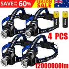 <!--F#f_0-->Up to 5pcs LED Headlamp Rechargeable Headlight Light Head Torch Lamp Flashlight<!--F/-->