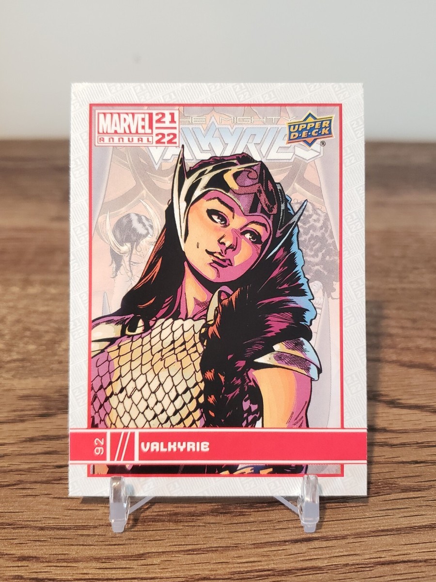 marvel allure ヴァルキュリー　サインカード marvel allure ヴァルキュリー サインカード 92 Valkyrie 2021