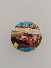 Japanese Ford Gt40 Car Round Menko Card Vintage Red Race Car With Number 7
