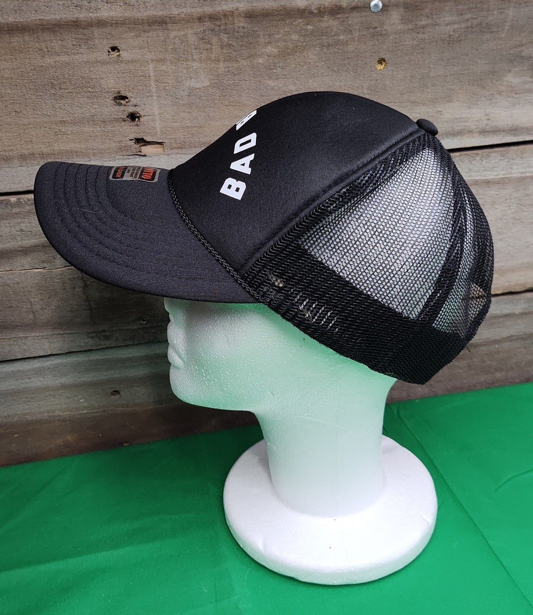 Bad Bunny Concert Souvenir Black Trucker Hat Mesh Snapback Cap