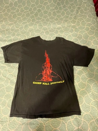 CKY Budd Dwyer Camp Kill Yourself Shirt Medium Hanes Vintage vintage concert t-shirt, vintage, size M, single stitch, B+ condition