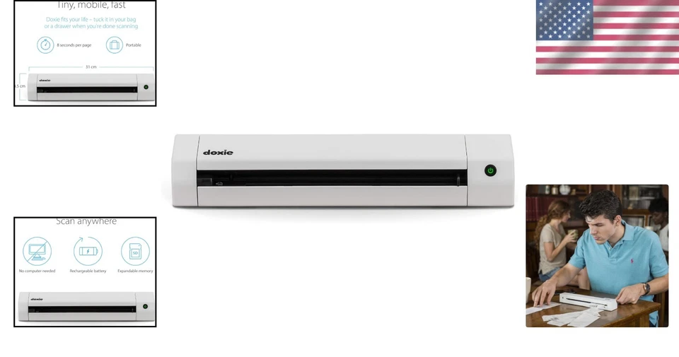 Effortless Scanning Anywhere - Go SE Document Scanner with OCR & Fast 8 Sec Scan - Image 2 of 4