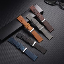 2025 New Vintage Genuine Leather Watch Bands Strap 18mm 19mm 20mm 21mm 22mm 24mm