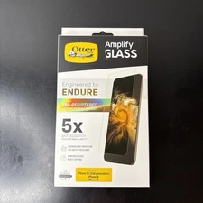 NIB OtterBox Amplify Glass Screen Protector for iPhone SE (2nd Gen) - 7 and 8