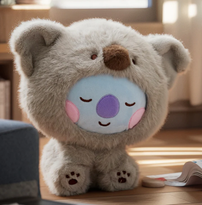 ON HAND] BTS BT21 BABY PUPPY PLUSH MORE FLUFFY + Tracking Number