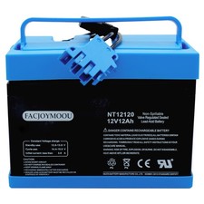12V 12AH Ride-On Toy Replacement Battery for Peg Perego John Deere Gator
