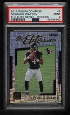2017 Panini Donruss The Elite Series Rookies Deshaun Watson #8 PSA 9 MINT 7v7