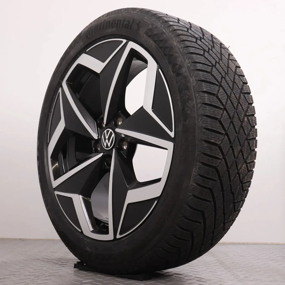 Winterräder VW ID.3 19 Zoll Original Felgen Andoya Winterreifen 215/50R19 Conti - Bild 3 von 4
