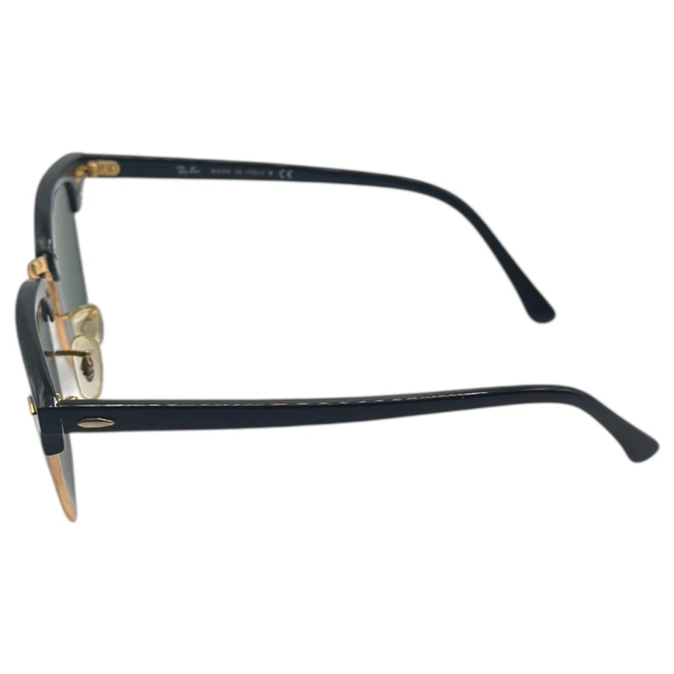 Ray Ban Clubmaster - Schwarz / Grün - Größe 51/21 - Inklusive Etui - Bild 3 von 4