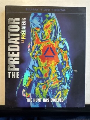 The Predator Blu-Ray With Slipcover New Rare OOP No DVD Action Thriller