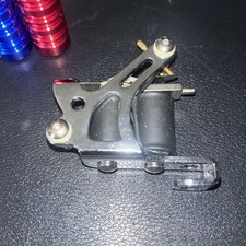 Stainless Silver Rare Everyday Liner Tattoo 2 Coil Machine Rare Look Artist