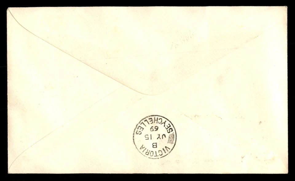 Mayfairstamps Territorio Británico del Océano Índico 1969 TPO Nordvaer Primer Día de Cancún Foto 2 de 2