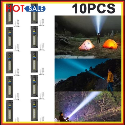 LED COB Camping Lamp Multifunctional Handheld Lantern for Outdoor Equipment (B)