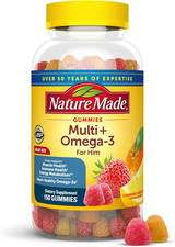 Nature Made Mens Multivitamin Gummies with Omega-3, Mens Gummy Multivitamins for