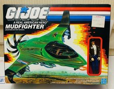 vintage 1988 Hasbro GI Joe ARAH Mudfighter with Dogfight Factory sealed box MISB