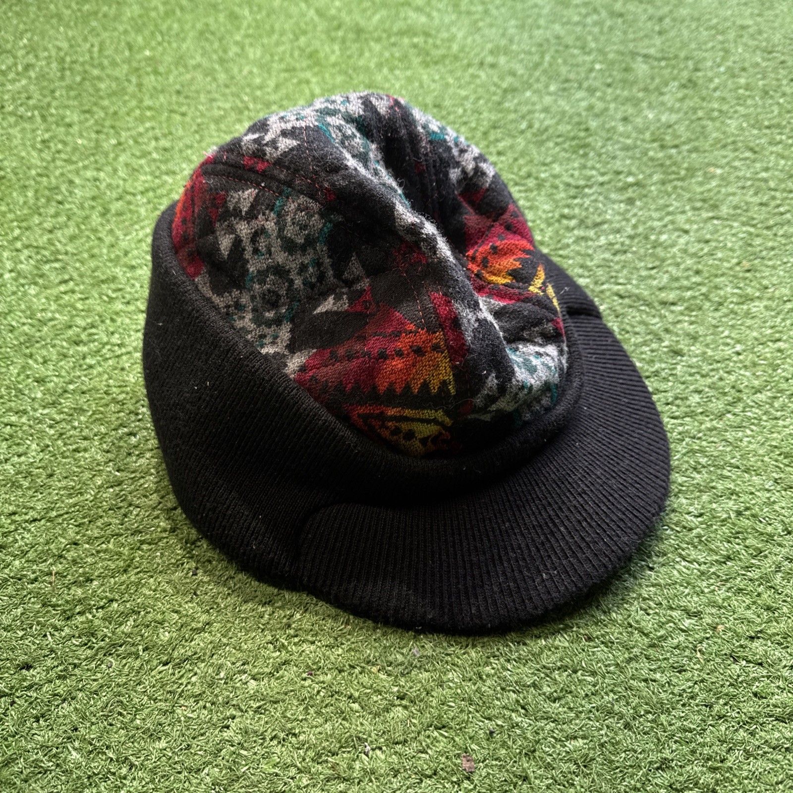 PENDLETON Small Aztec Wool Cap Hat Beanie Warm Wi… - image 2
