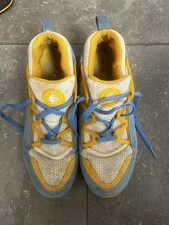 Vtg 2000 Nike Air Huarache Light Blue and Yellow uk 9.5