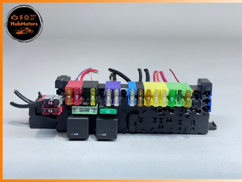 03-12 Mercedes R230 SL500 SL55 AMG Rear SAM Fuse Box Relay Module OEM - Imagen 8 de 18