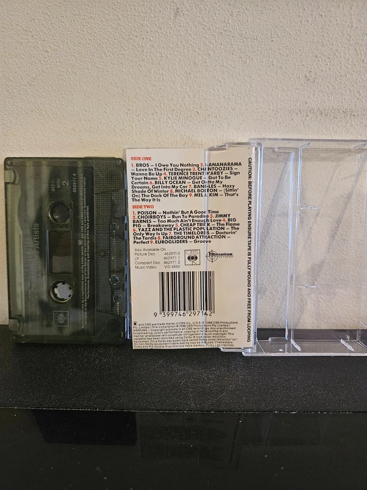 SMASH HITS 88 Various Artists 1988 CASSETTE TAPE POP ROCK POISON CHOIRBOYS - Image 3 of 4