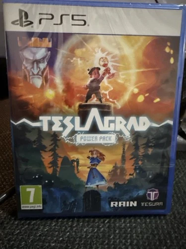 Teslagrad Power Pack PS5 NEW SEALED EU IMPORT PAL Indie Bundle FAST SHIP