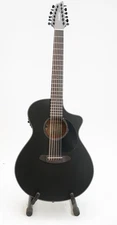 Breedlove Discovery S Concert Satin Black Double Course 12 CE European-African m