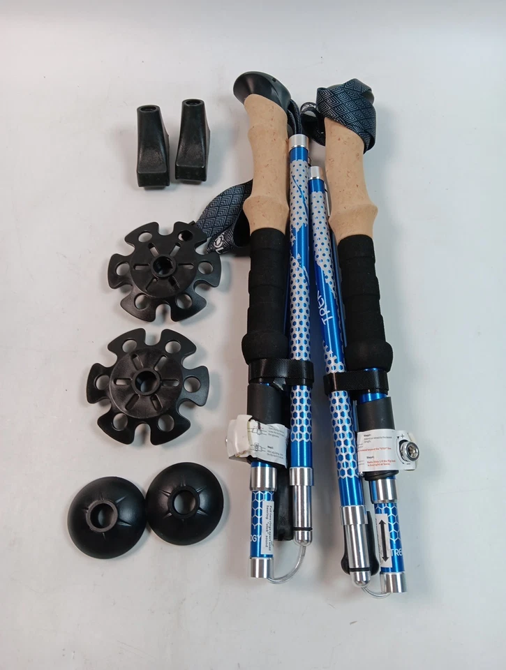 Trekology Trek-Z Collapsible Hiking & Trekking Poles - Balance Support for... - Image 2 of 3