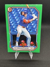 2026 Bowman Prospects Carson Benge Green border Parallel  82/99 Mets BP-111