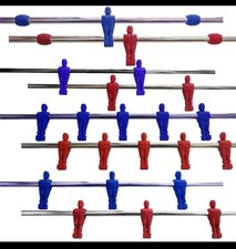 Kit Da 08 Aste Uscenti. Ricambio Per Calciobalilla Asta mm.16