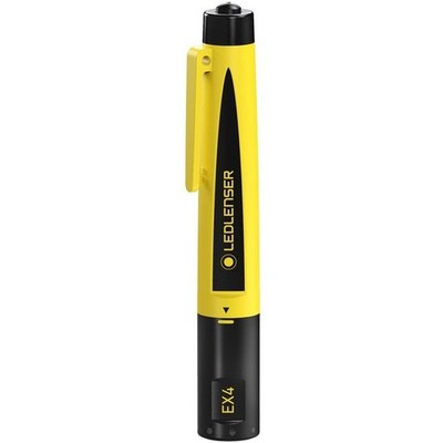 LED-Taschenlampe EX4 50 lm 2xAAA Microzellen 35m schwarz/gelb LEDLENSER Licht