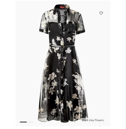 Altuzarra Women's Silk Mid-length Dress Floral Print Size 36 Never Worn With Tag