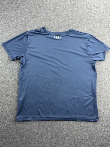 Under Armour UA Set Of Two T Shirts Boys Size YLG Short Sleeve Wicking Stretch - Picture 12 of 24