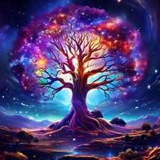 Dlylust Tree of Life Diamond Art Painting Kits for Adults - Full