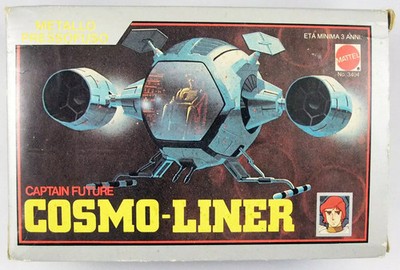 Capitaine Flam Cosmolem Cosmo Liner St Popy 1980 Loose Incomplet Avec