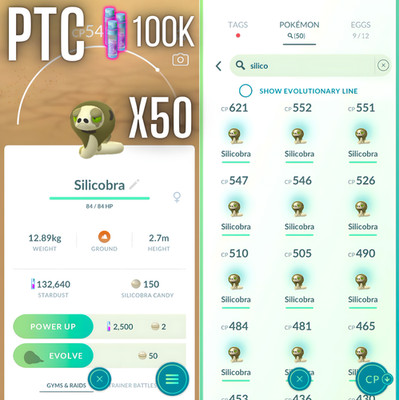 Silicobra x50 | mini PTC 100K Stardust | Go