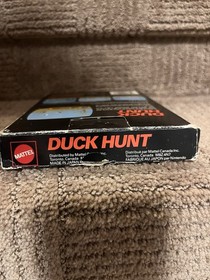 Rare &ldquo;Game of&rdquo; Box Variant Duck Hunt Game Nintendo NES. Mattel, Canadian Excl.