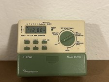 Vintage Orbit Water Master 6 Station Sprinkler timer Model 57116 No Original Box