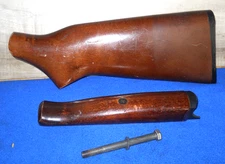 NEF PARDNER - H&R TOPPER  SB1 20GA WOOD STOCK & FOREND SET #CL6780