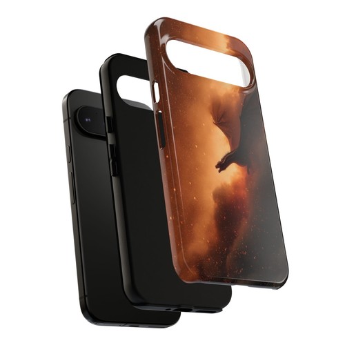 For iPhone | Samsung Galaxy | Pixel Phone Case - Dragon Cinder Fire Nebula Sky - 第 208/239 張圖片
