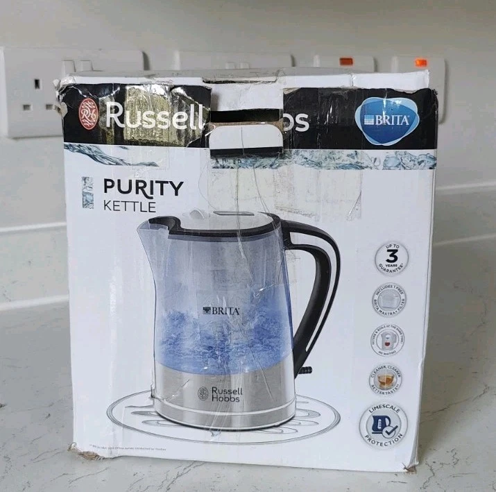 Russell Hobbs Brita Filter Purity Electric Kettle. 1L 3000W 22851