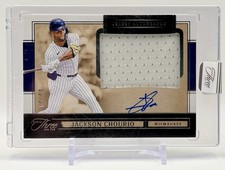 2025 Panini Three and Two Jersey Autographs Jackson Chourio #JK-JC /99 Brewers