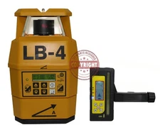 LASER ALIGNMENT LB-4 ROTARY DUAL SLOPE LASER LEVEL,TRANSIT,GRADE,TOPCON,SPECTRA