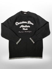 Christian Dior Atelier Paris Knit Jumper – Black – Size XL