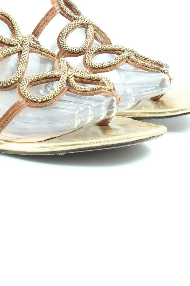 VINCE CAMUTO Sandales à lanière Dames Sandales T EU 37 brun style décontracté - Photo 3/4