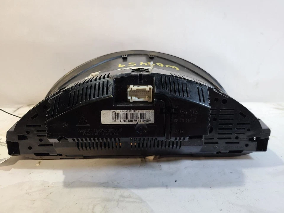 Velocímetro 209 Tipo Cluster Cupé CLK350 MPH Se Adapta 05-06 MERCEDES CLK 2059833 Foto 2 de 4