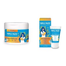 Triple Paste Diaper Rash Cream, Hypoallergenic Medicated Ointment for Babies, 16