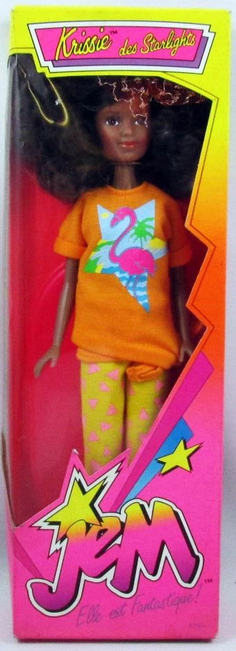 Figurine Krissie Jem et Les Hologrammes vintage de collection scellée